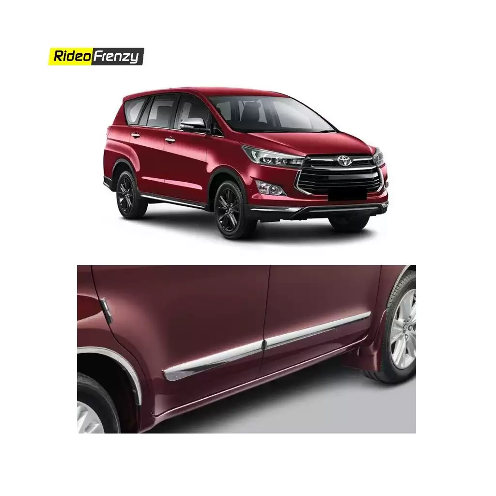 Buy Innova Crysta Original OEM Chrome Side Beading at low prices-RideoFrenzy