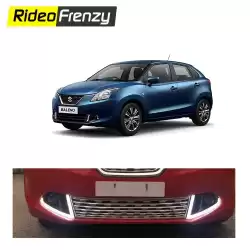Buy Maruti Baleno POWER Led DRL Day Time Running Lights at low prices-RideoFrenzy