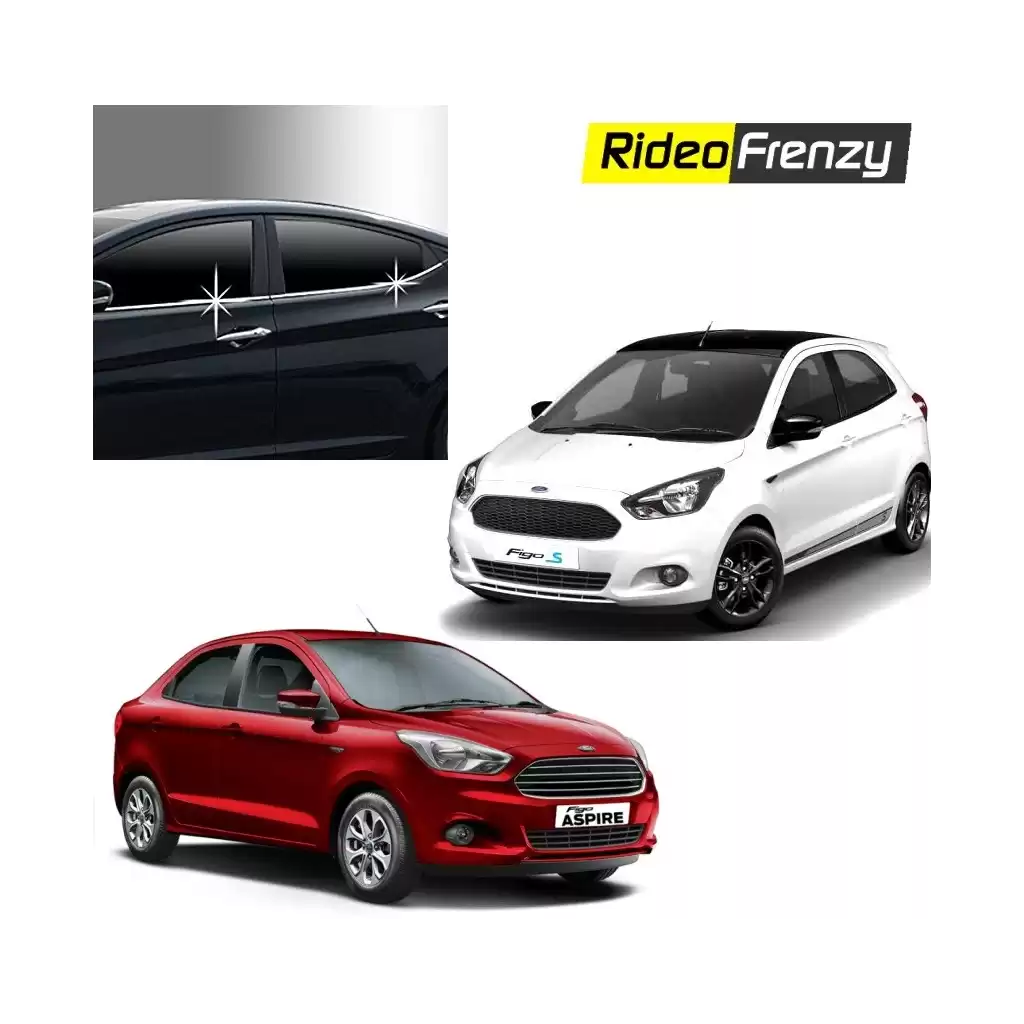 Buy Figo Aspire/New Figo Chrome Lower window garnish at low prices-RideoFrenzy