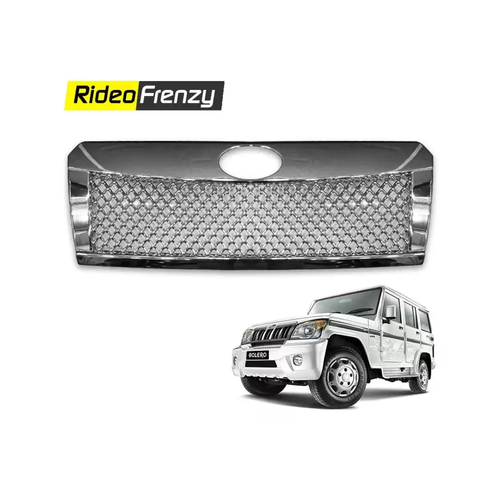 Buy Mahindra Bolero 2011 Chrome Grill Covers at low prices-Rideofrenzy