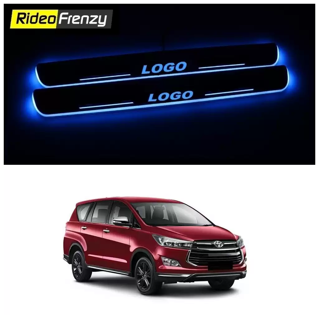 Buy Innova Crysta 3D Power LED Illuminated Sill/Scuff Plates at low prices-RideoFrenzy