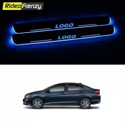 Buy Honda City IVTEC/IDTEC 3D Power LED Illuminated Sill/Scuff Plates at low prices-RideoFrenzy