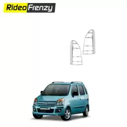 Buy Maruti WagonR type2 Chrome Tail Light Cover at low prices-RideoFrenzy