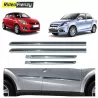 Buy Maruti Swift &  Dzire Silver Chrome Side beading online at low prices-RideoFrenzy
