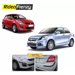 Buy Original Matt Black Maruti Swift/Dzire Bumper Protectors at low prices