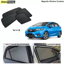 Buy New Honda Jazz Magnetic Car Window Sunshades online at low prices-RideoFrenzy