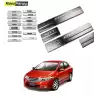 Buy Honda City Ivtec Door Stainless Steel Sill Plate with Blue LED online at low prices-Rideofrenzy