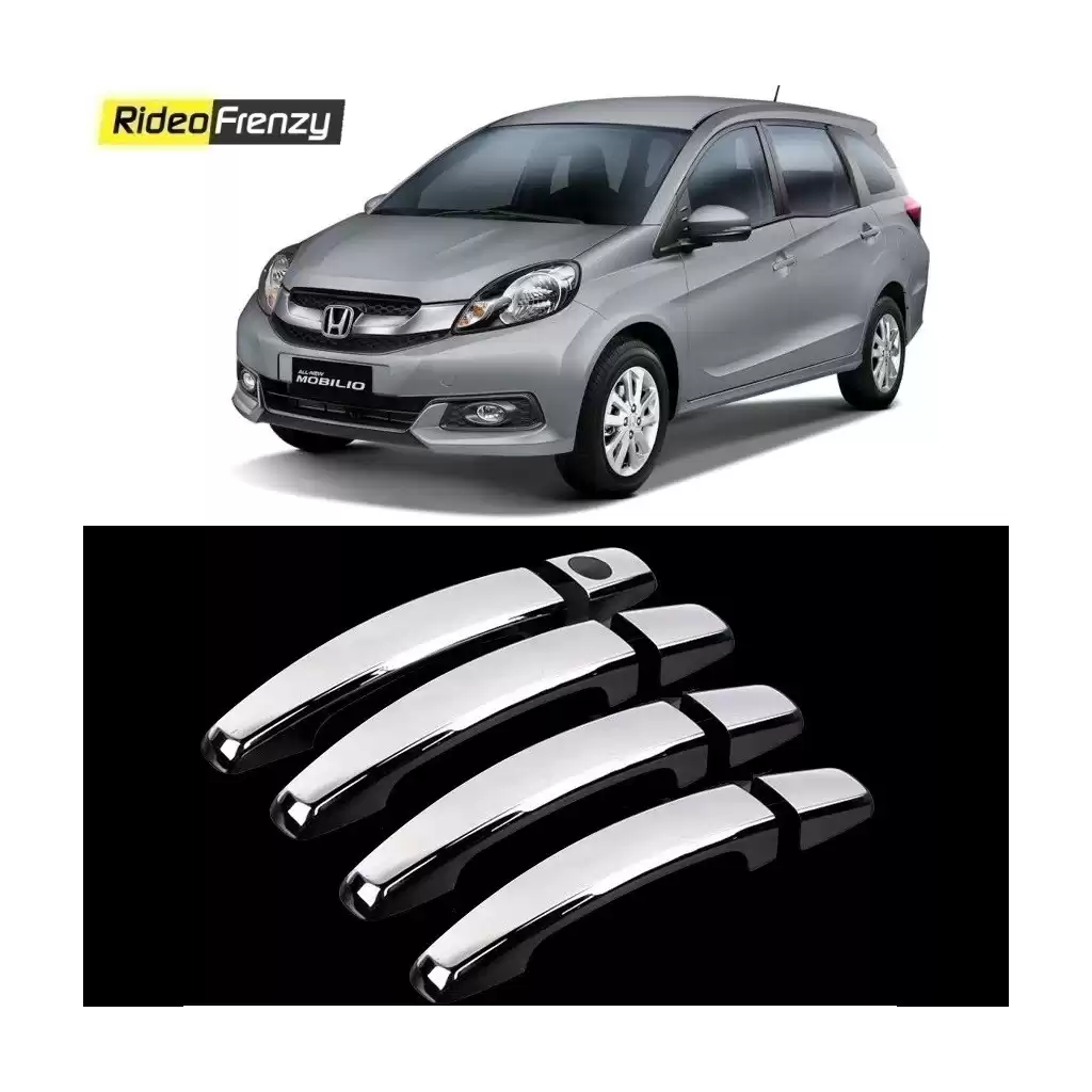 Buy Honda Mobilio Door Chrome Handle Covers online at low prices-RideoFrenzy