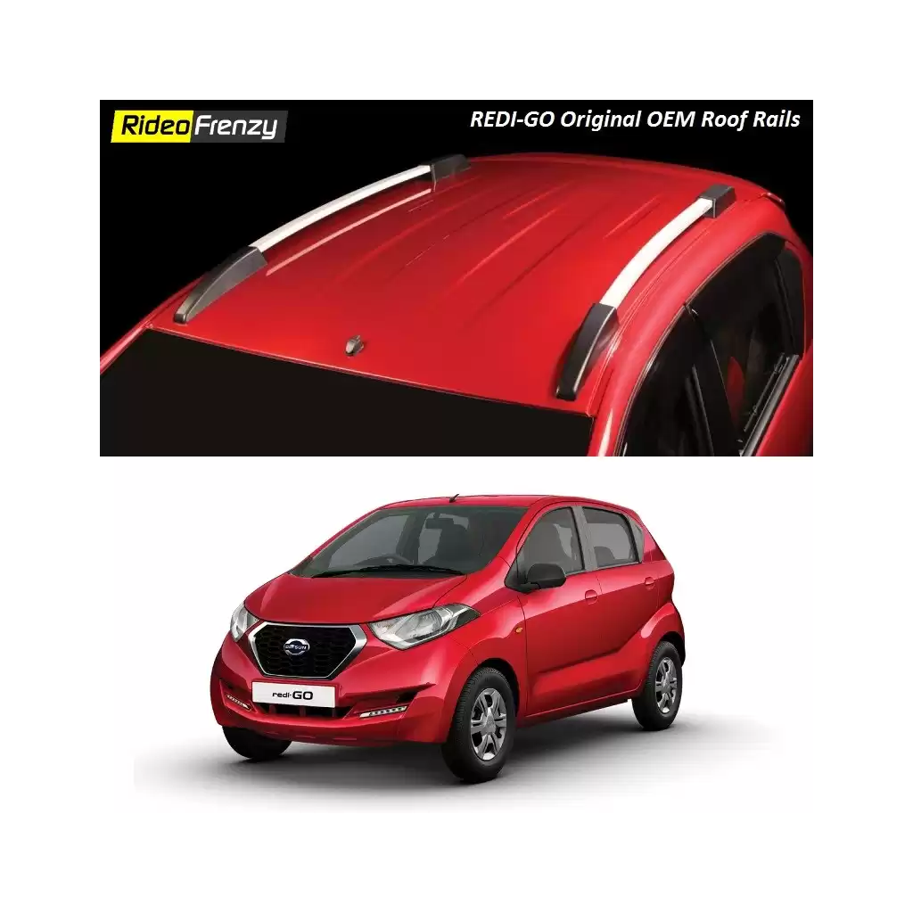 Buy Dual Tone Sporty Datsun Redi Go Roof Rails Online at low prices-RideoFrenzy