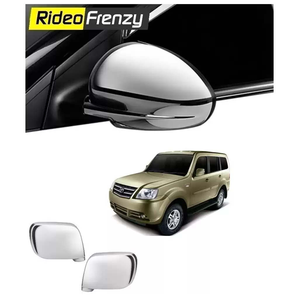 Buy Tata Sumo Grande Chrome Side Mirrors online at low prices-RideoFrenzy
