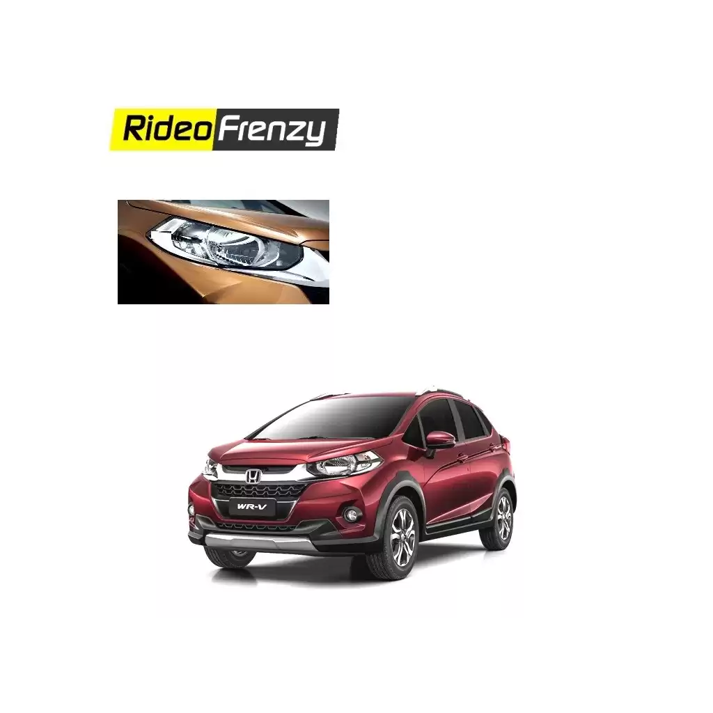 Buy Honda WRV Chrome Head Light Covers online at Low prices-RideoFrenzy
