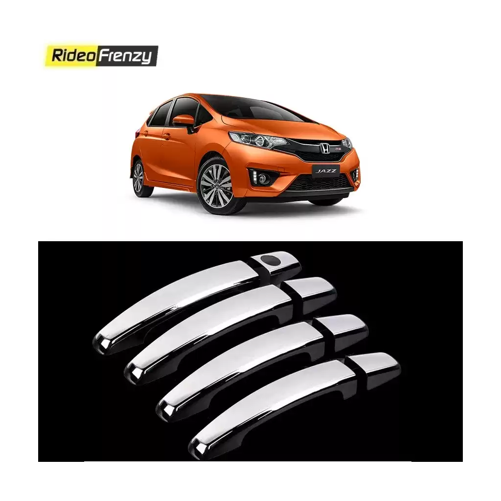 Buy Honda Jazz Door Chrome Handle Covers online at low prices-RideoFrenzy