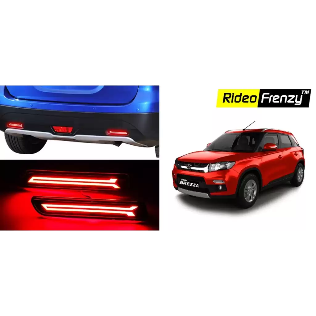 Buy Vitara Brezza Rear Reflector DRL Online India | 100% Fitting Guarantee