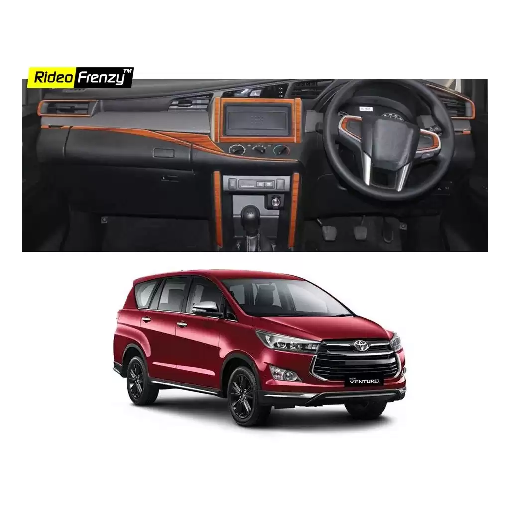 Buy Innova Crysta Wooden Dashboard Kit online at low prices-RideoFrenzy