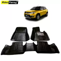 Buy Vitara Brezza Full Bucket 5D Floor Mats online India | 1799/- Free Shipping
