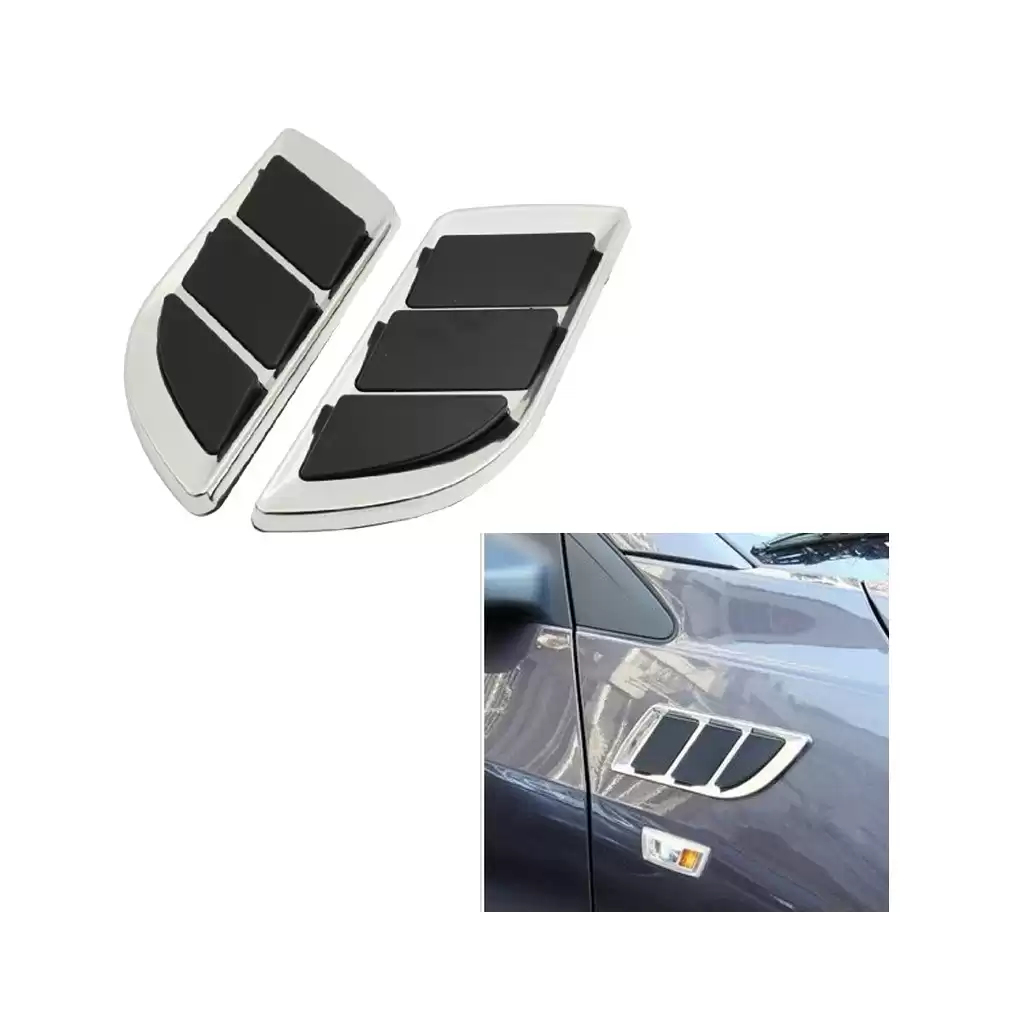Buy AMG Style Chrome Frender Airflows online at low prices-Rideofrenzy
