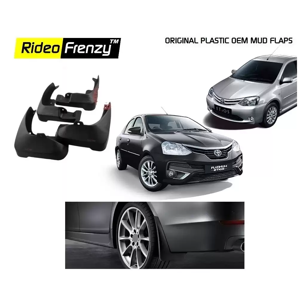 Buy Original OEM Mud Flaps for Toyota Etios Liva online at low prices-Rideofrenzy