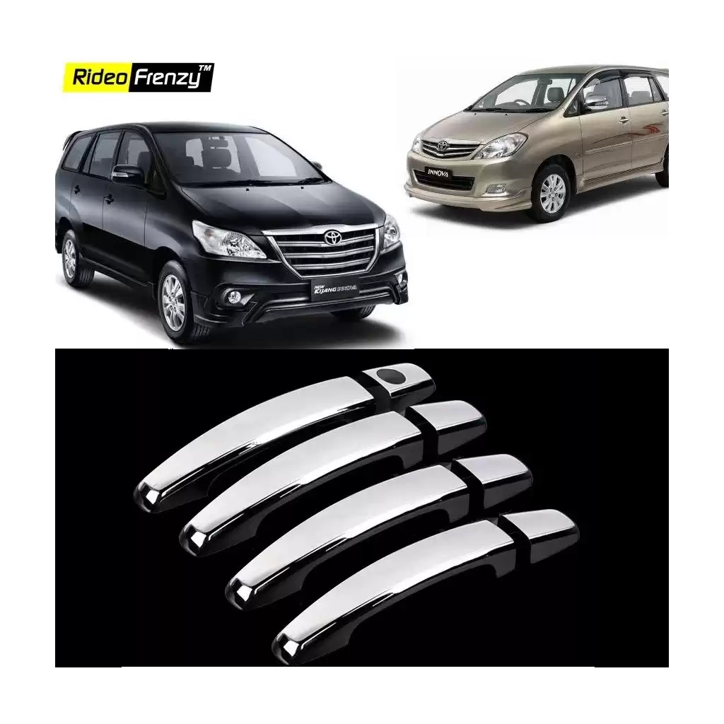 Buy Toyota Innova Chrome Handle Covers online at low prices-Rideofrenzy