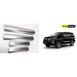 Buy New Toyota Fortuner Door Stainless Steel Sill Plate online at low prices-Rideofrenzy