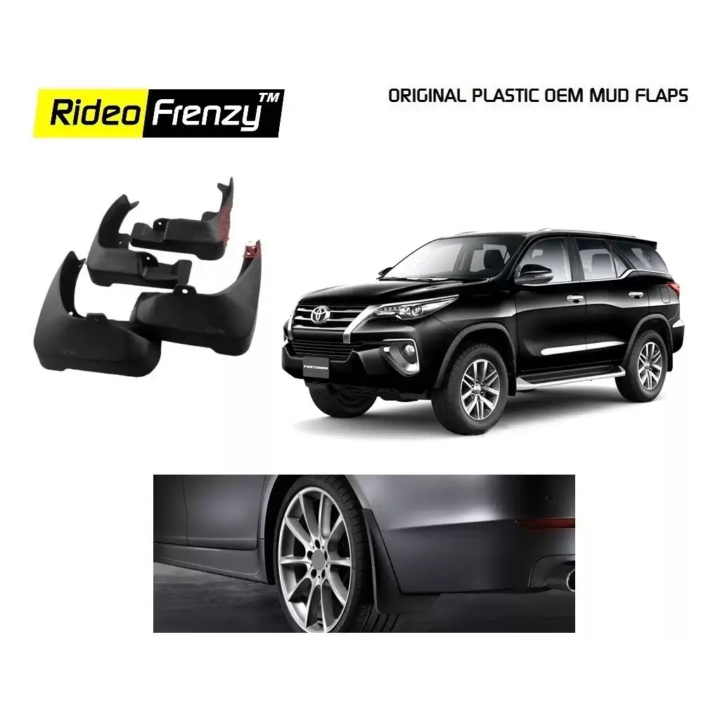 Buy Plastic OEM Toyota Fortuner Altis Mud Flaps online at low prices-Rideofrenzy