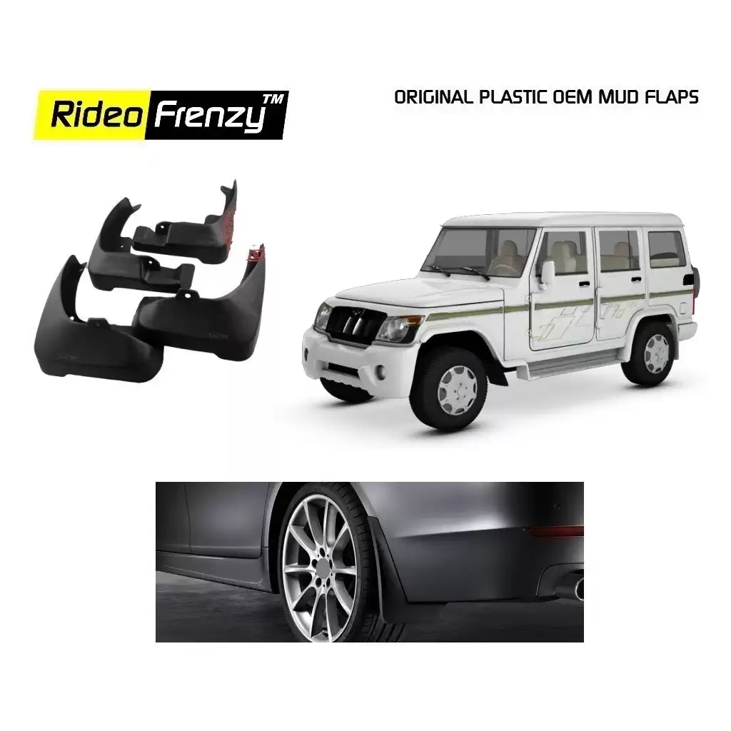 Buy Original OEM Mahindra Bolero Mud Flaps online at low prices-Rideofrenzy