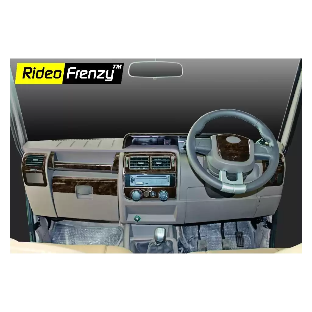 Buy Mahindra Bolero Wooden Dashboard Kit online at low prices-RideoFrenzy Buy Mahindra Bolero Wooden Dashboard Kit online at low prices-RideoFrenzy