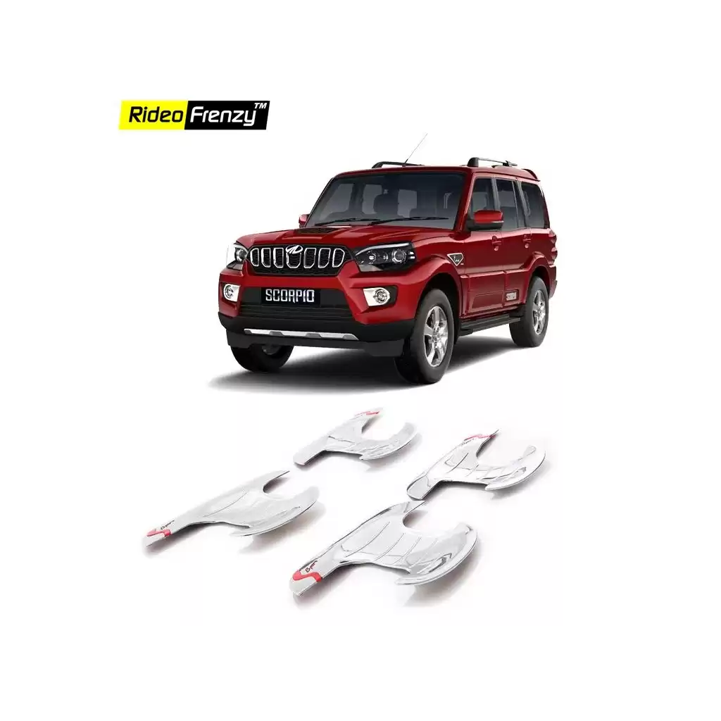 Buy New Mahindra Scorpio Chrome Handle Garnish online at low prices-Rideofrenzy