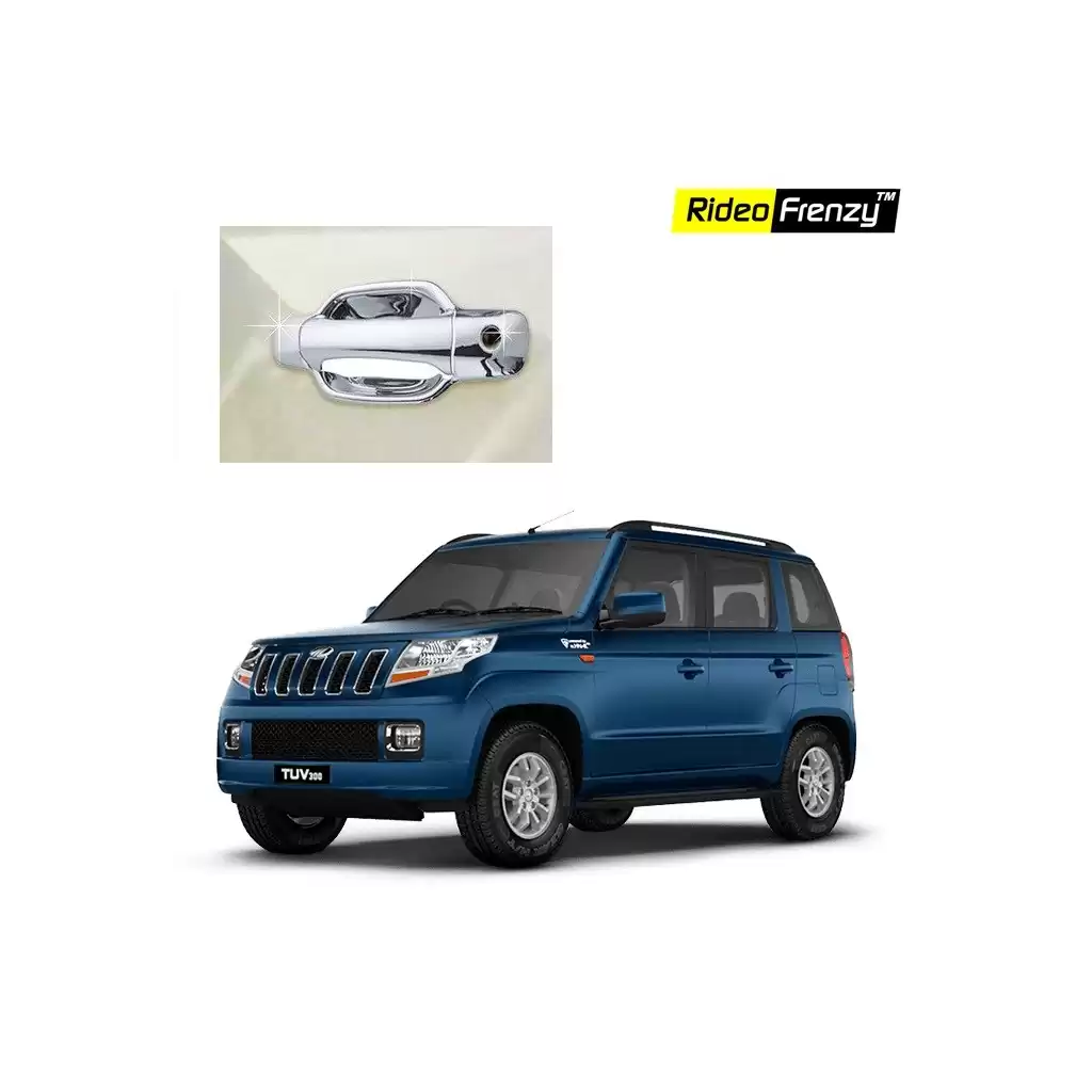 Buy Mahindra TUV300 Full Chrome Handle Garnish online at low prices-Rideofrenzy