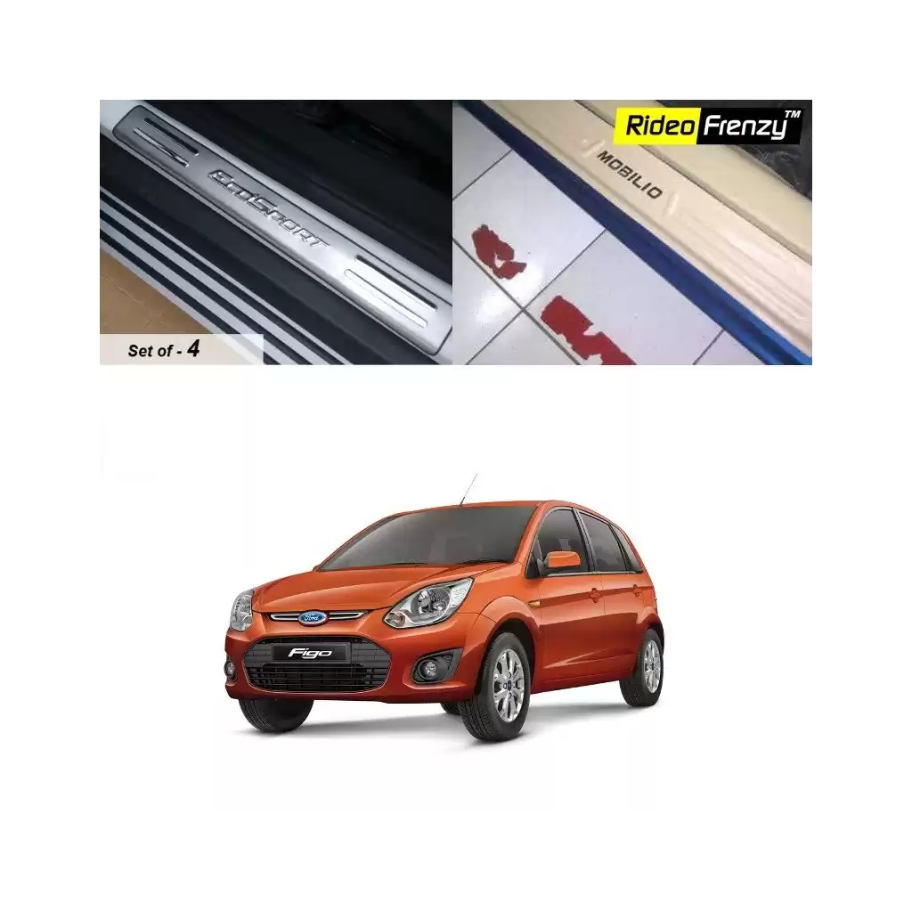 Buy Ford Figo Stainless Steel Sill Plates online at low prices-Rideofrenzy