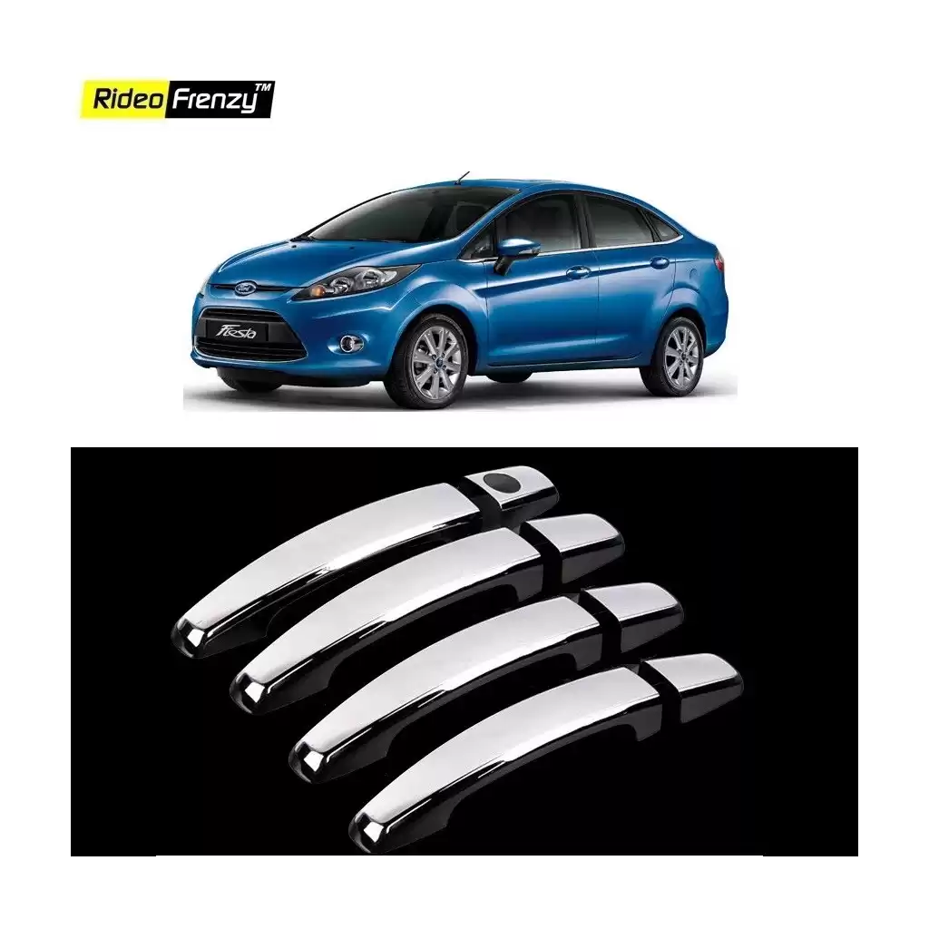 Buy Ford Fiesta Door Chrome Handle Covers online at low prices | Rideofrenzy