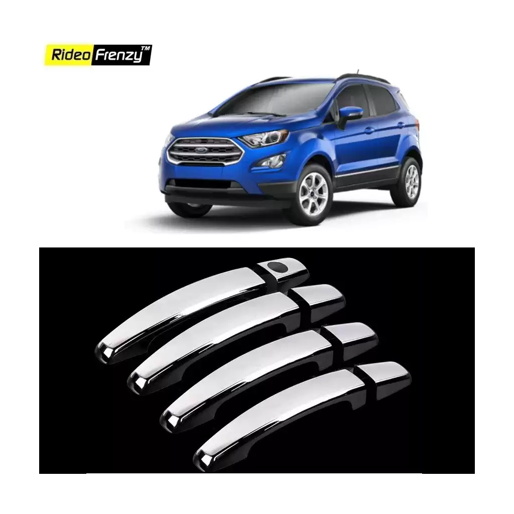 Buy Ford Ecosport Door Chrome Handle Covers online at best prices | Rideofrenzy