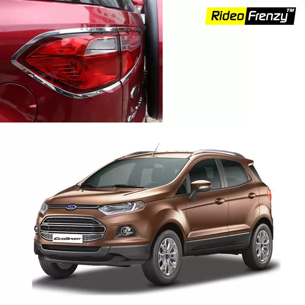 Buy Ford Ecosport Chrome Tail Light Covers online at low prices-Rideofrenzy