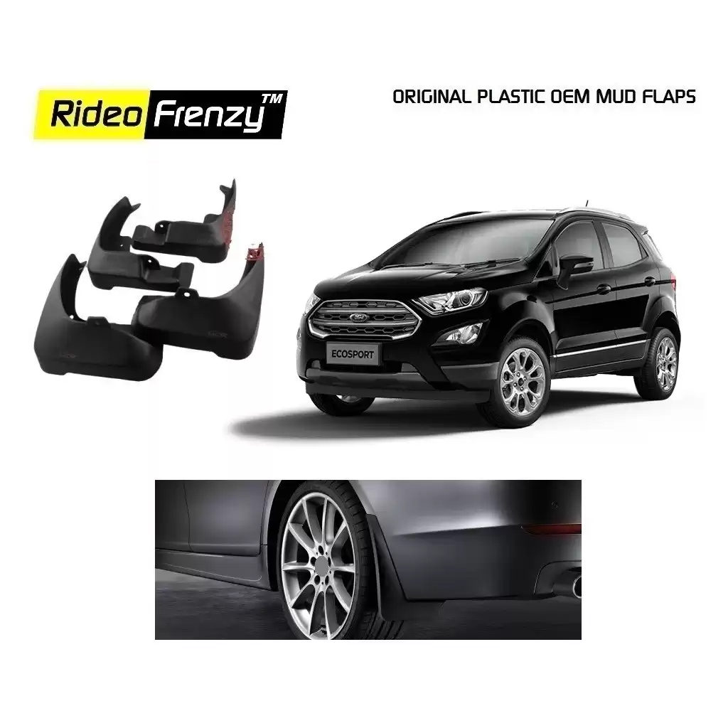 Buy Plastic OEM Ford Ecosport Mud Flaps online at low prices | Rideofrenzy