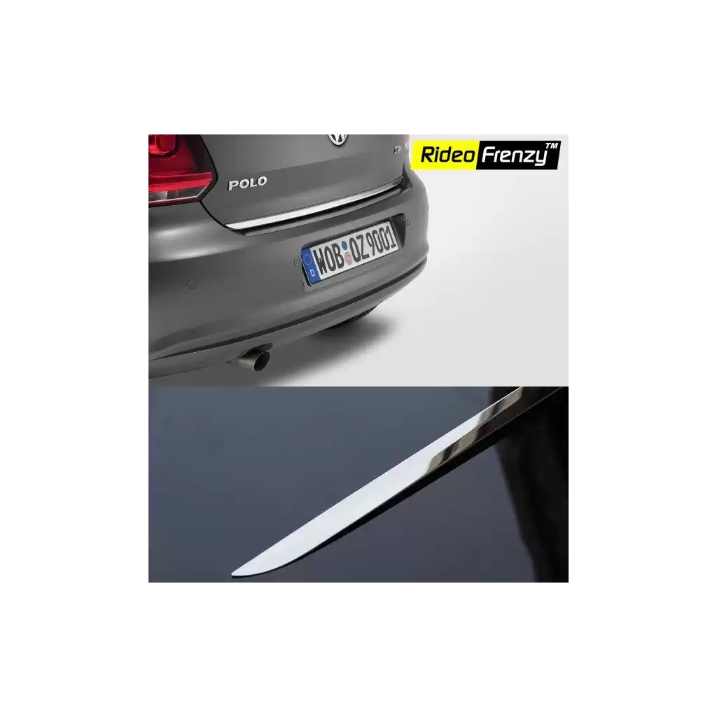 Buy Volkswagen Polo Stainless Steel Dickey Garnish online at low prices | Rideofrenzy Buy Volkswagen Polo Stainless Steel Dickey Garnish online at low prices | Rideofrenzy