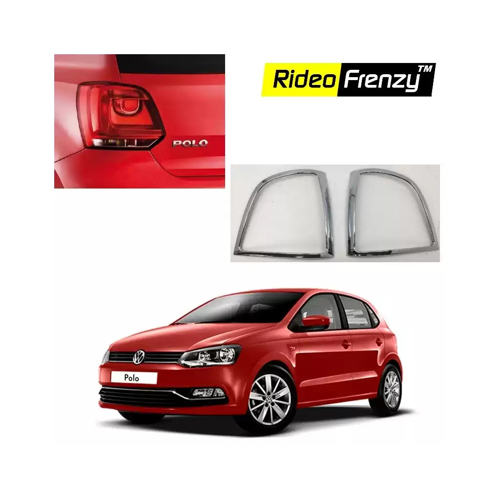 Buy Volkswagen Polo Chrome Tail Light Cover online | Rideofrenzy