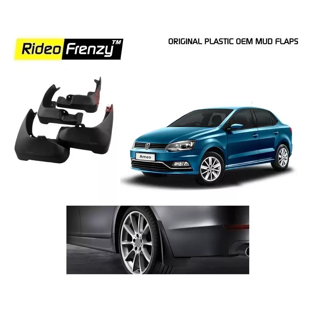 Buy Original OEM Volkswagen Ameo Mud Flaps online at low prices | Rideofrenzy Buy Original OEM Volkswagen Ameo Mud Flaps online at low prices | Rideofrenzy