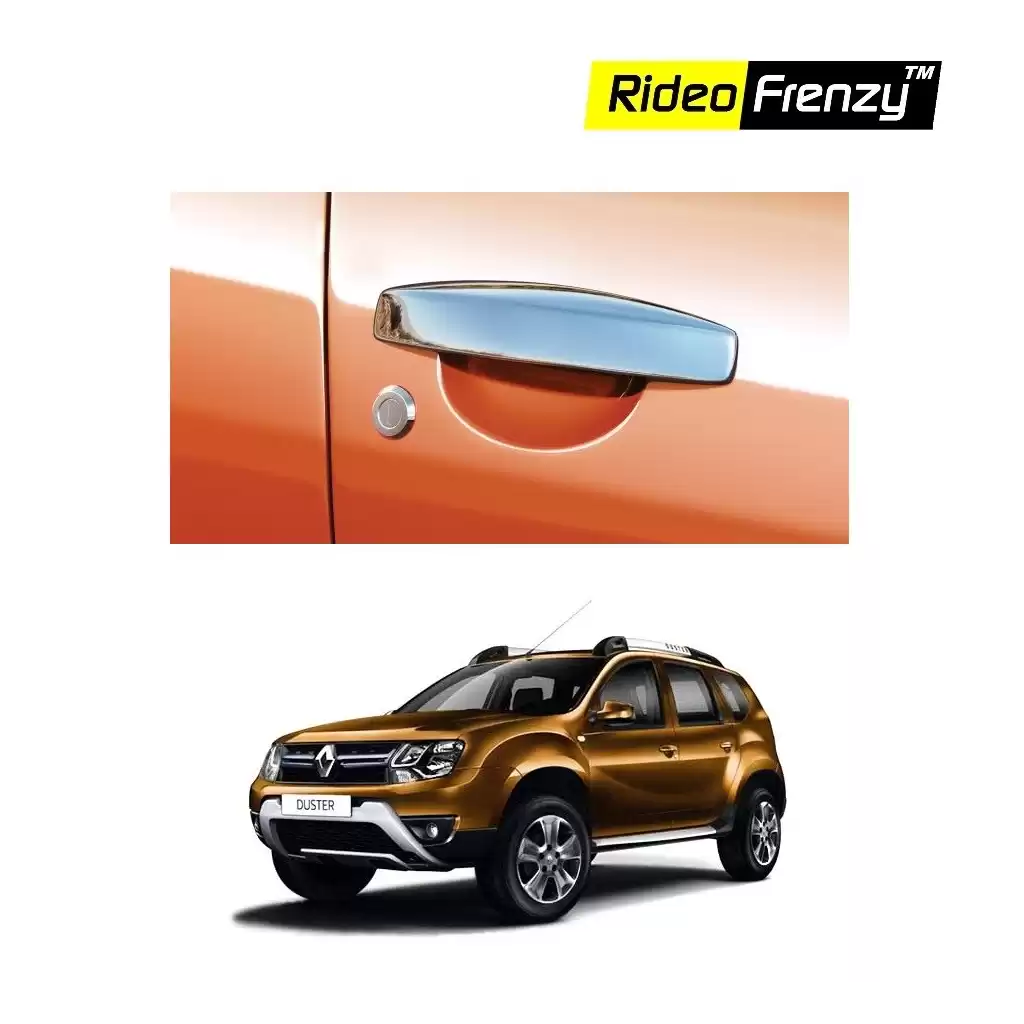 Buy Renault Duster Chrome Handle Covers online at low prices | Rideofrenzy