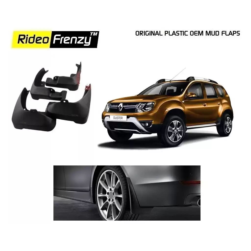 Buy Plastic OEM Renault Duster Mud Flaps online at low prices | Rideofrenzy