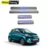 Buy Nissan Micra Stainless Steel Sill Plate with Blue LED online India | Rideofrenzy