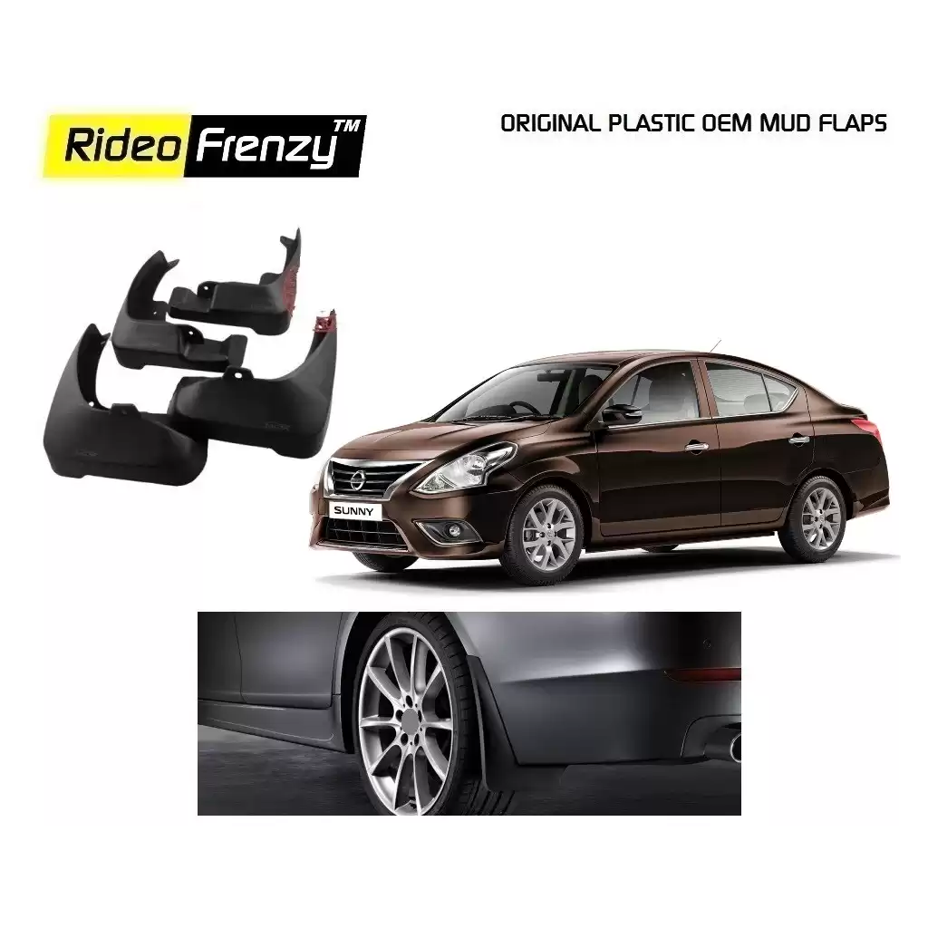 Buy Original OEM  Nissan Sunny Mud Flaps online at low prices | Rideofrenzy