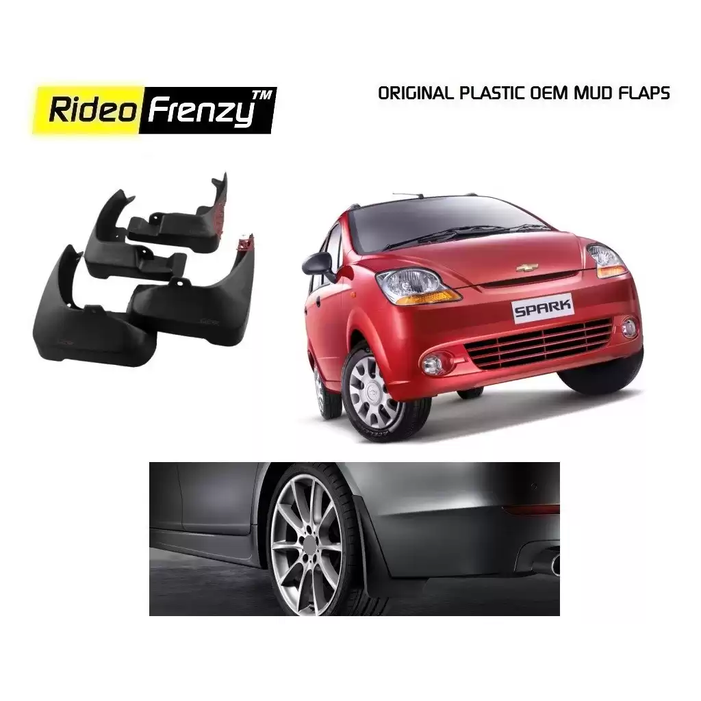Buy Original OEM Chevrolet Spark Mud Flaps online India | Rideofrenzy