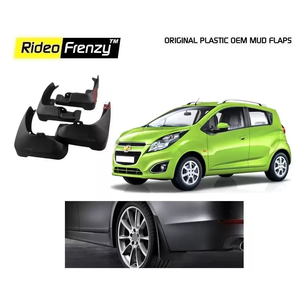 Buy Original OEM Chevrolet Beat Mud Flaps online at low prices | Rideofrenzy