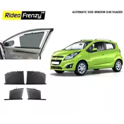 Buy Chevrolet Beat Automatic Side Window Sun Shades online | Rideofrenzy