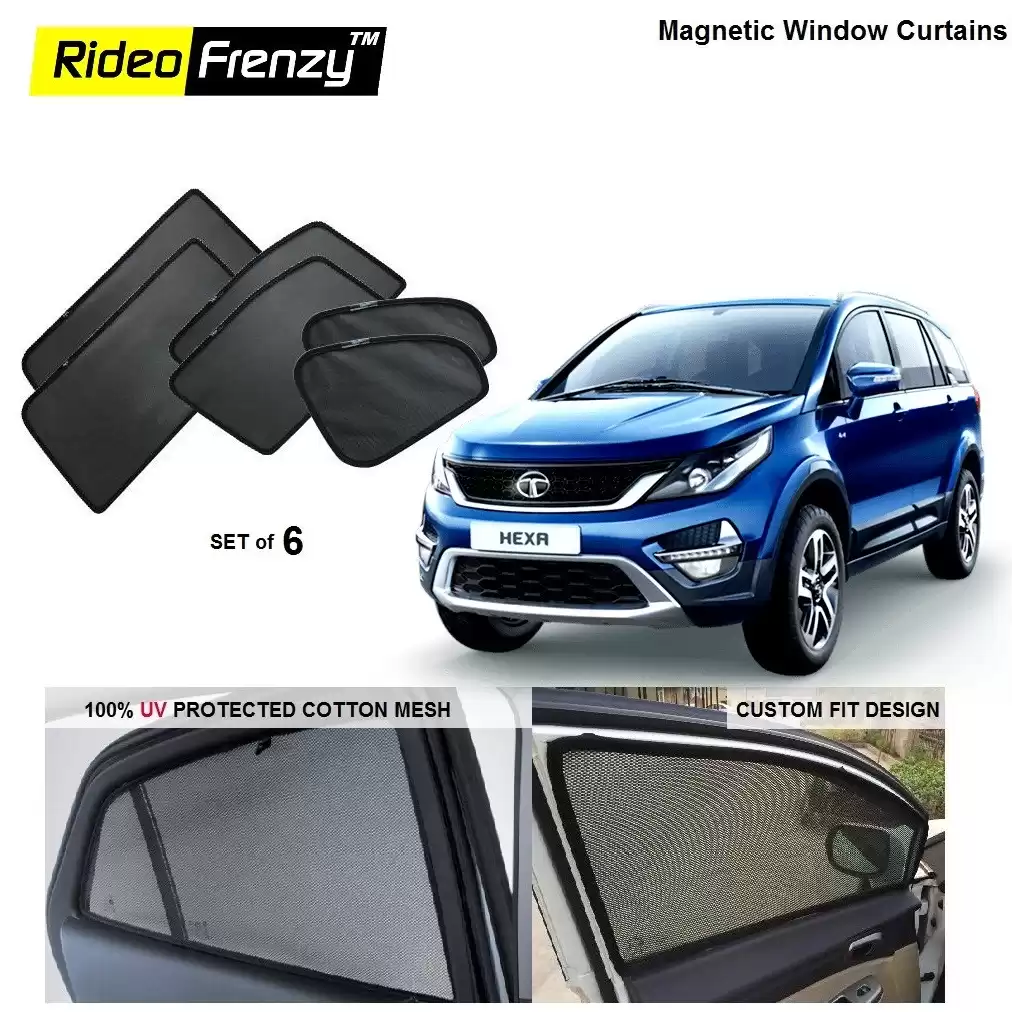 Buy Tata HEXA Magnetic Window Sunshade at low prices-Rideofrenzy