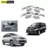 Buy Triple layer Toyota Innova Chrome Hanle Bowl Garnish online at low prices-Rideofrenzy