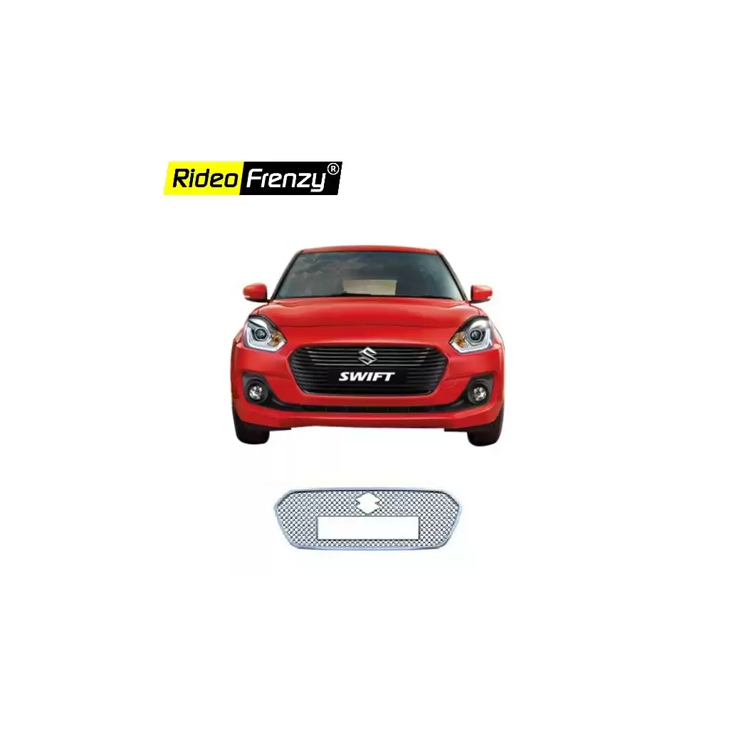 Buy New Swift 2018 Chrome Grill Covers at low prices-RideoFrenzy