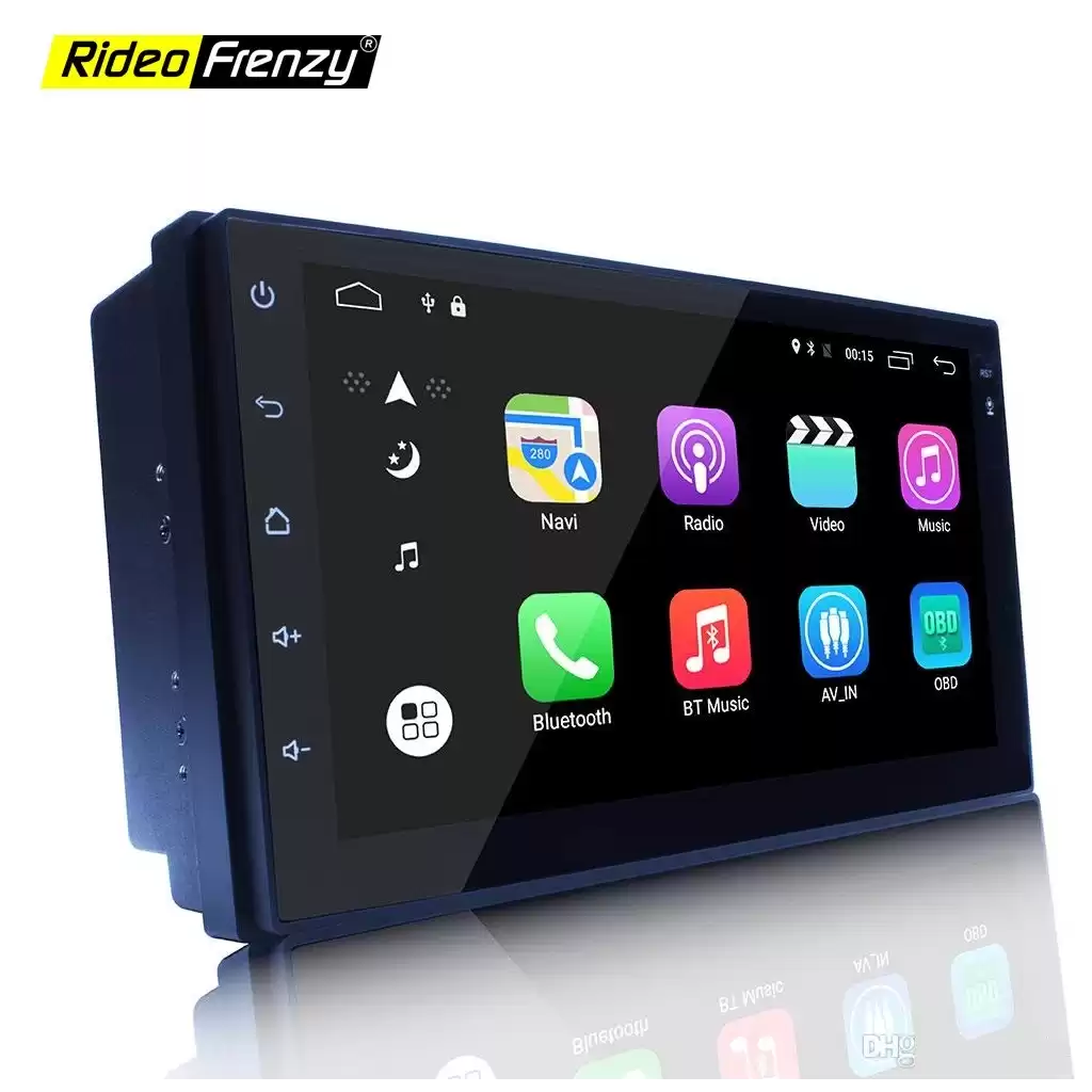 Android Double Din 7 inch Touch Screen Stereo System | Inbult WiFi | Bluetooth | GPS Navigation