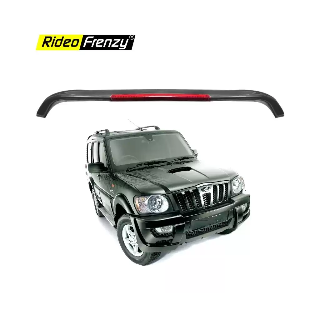 Buy Mahindra Scorpio ABS Blow Spoiler ( Black ) | Free Shipping