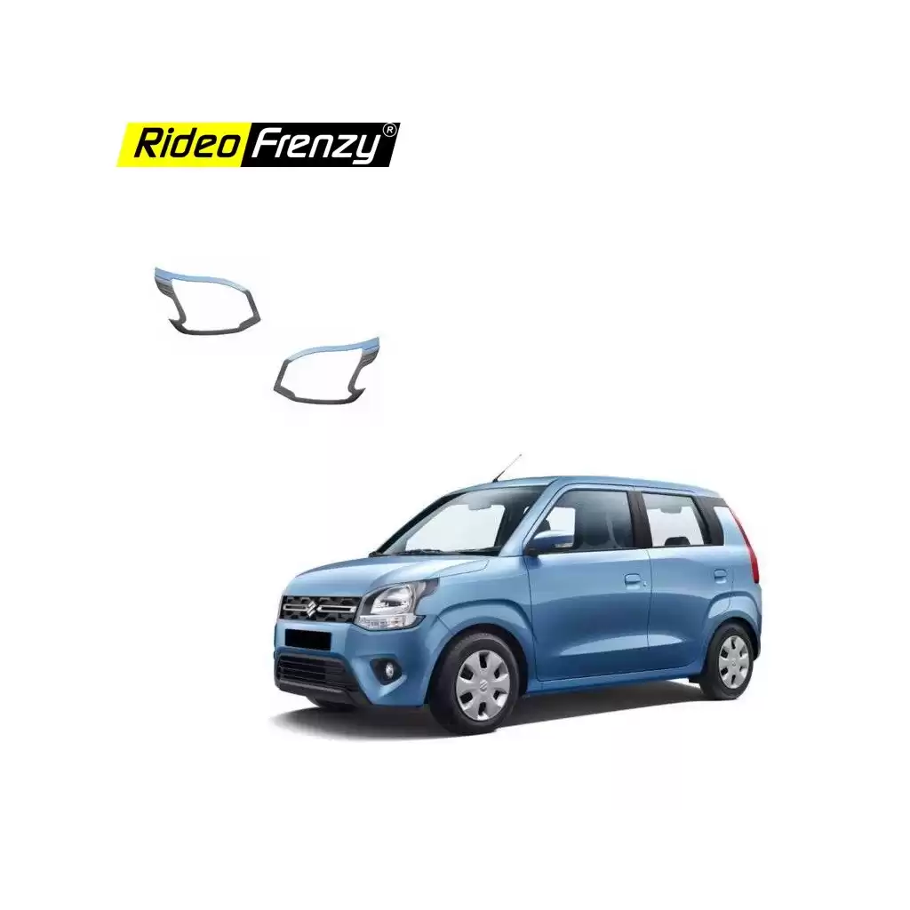 Buy New WagonR 2019 Chrome Headlight Garnish Covers online India | Best Quality
