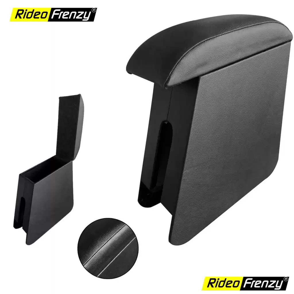 Buy Maruti Alto 800 & Alto k10 Armrest | Drill free | Custom Fit | Leather Wrapped